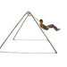 person swinging on Take a Swing HD 120 Swing Frame 