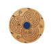 Wooden labyrinth puzzle with colored pegs on a white background Haba Pro Labyrinth Wall Game