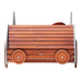 Front view of the Haba Pro Speedy Wooden Indoor/Outdoor Play Car with wooden details
