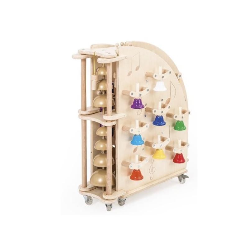 Folded up version of the Playscapes NOVUM Mini Music Island