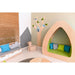 Playscapes NOVUM Reading Unit Oasis in a play room setup