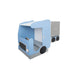 Front view of the Playscapes NOVUM Truck Cabinet showing drivers cabin