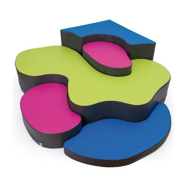 Close up of the Playscapes Novum Jigsaw Puzzle Corner Playset on white background