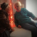 elderly women in front of TFH Calming Bubble Tubes