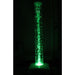 TFH Calming Hurricane Tubes with green light in dark sensory room