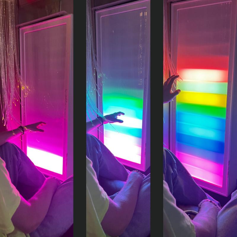 TFH Ladder Lights shown in three different light settings
