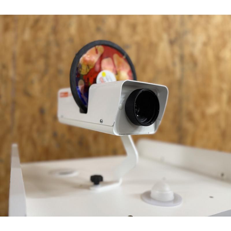 View of the TFH Vecta Delight Mobile Sensory Station projector