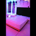 TFH Waterbed with Platform with LED lighting and reflective surface in a sensory room