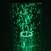 TFH Wireless Hurricane Tubes with green light in dark sensory room
