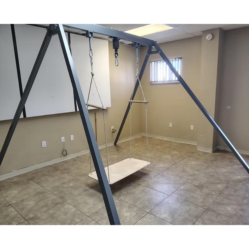 Take a Swing Very Large Therapeutic Swing Frame with Adult Plywood Platform Seat