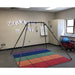full view of the Take a Swing Homestand II portable therapeutic swing