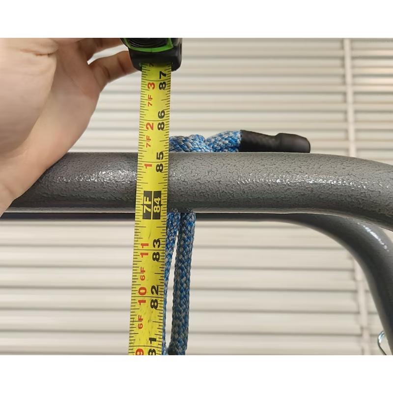 measure point for Take a Swing Homestand II portable therapeutic swing frame